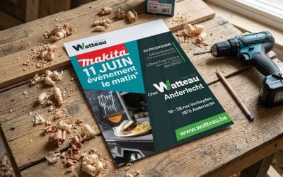 Événement Makita, le 11 juin 2026 chez WATTEAU !